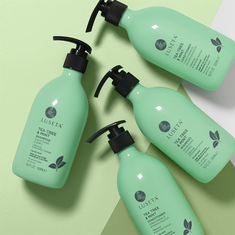 Luseta Tea Tree Mint product usage scene — for routine daily refresh
