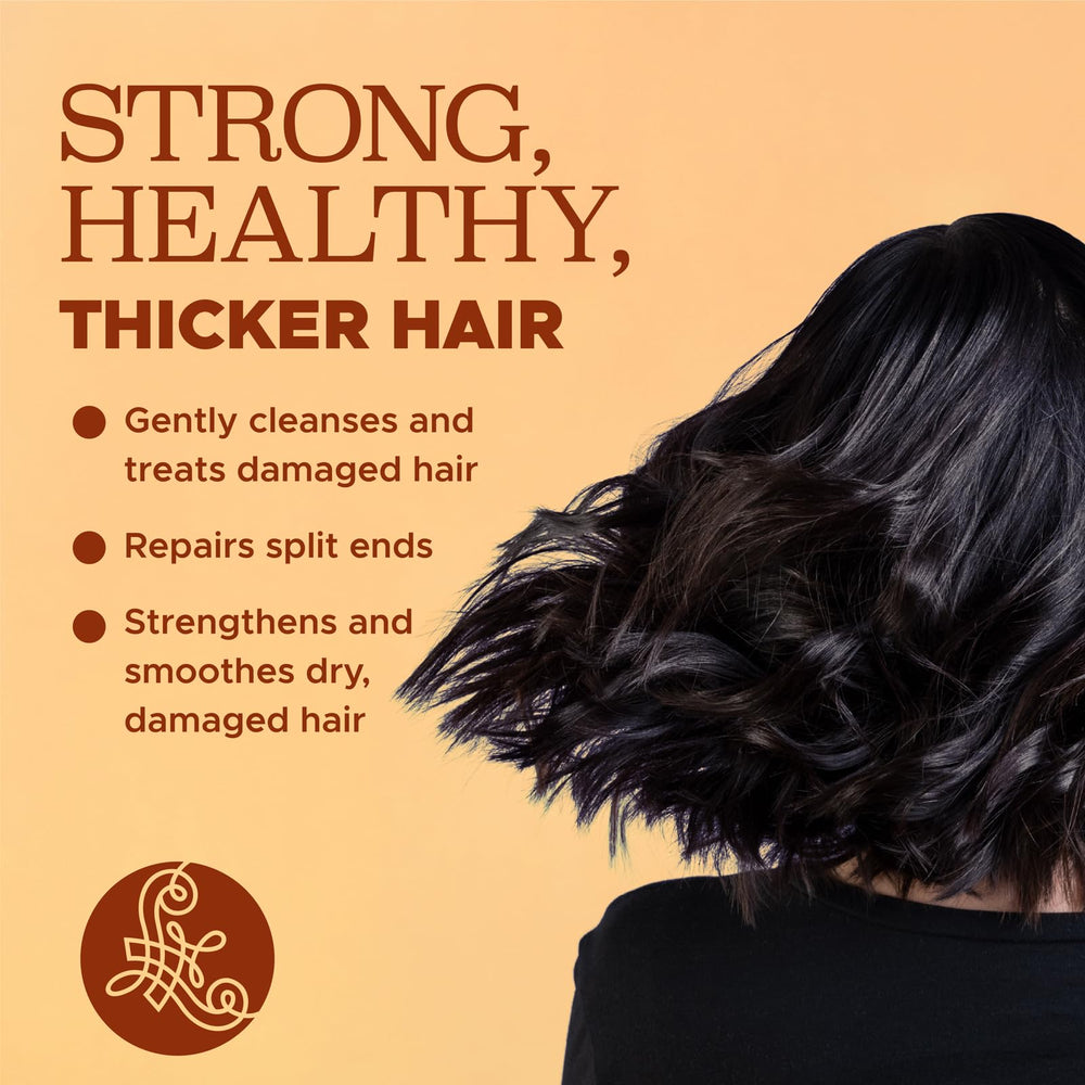 Luseta turmeric-collagen conditioner bottle shows hydrating, color-safe care for smooth strands.