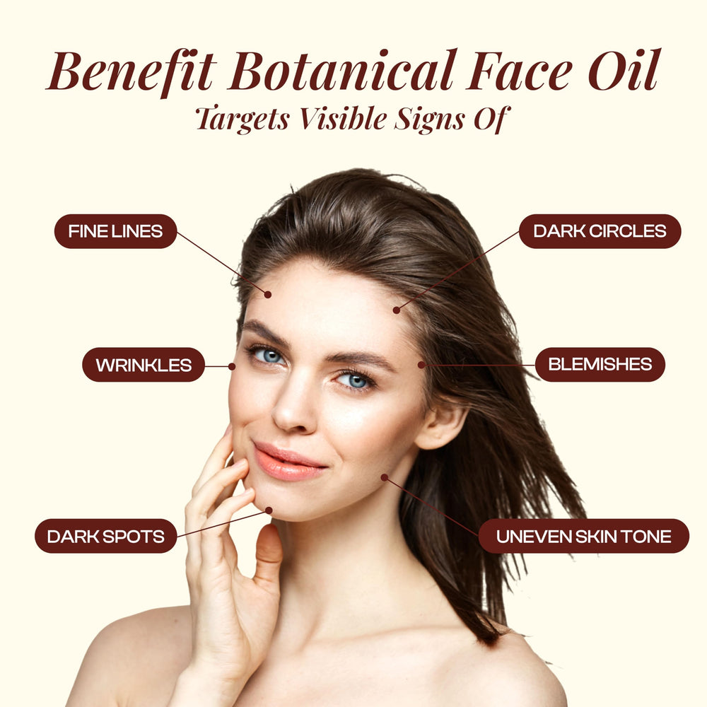 LusheCare jojoba-argan-rosehip blend image highlights nourishing glow.