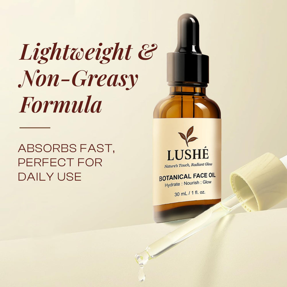 LusheCare spa-like facial massage demonstrates slip and nourishment.