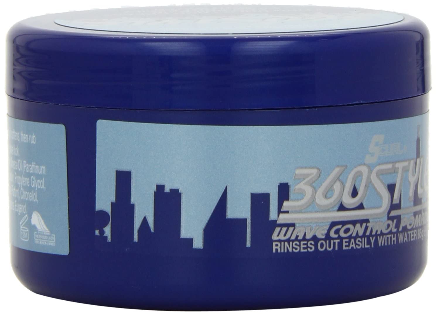 Luster's S-Curl 360 Wave Control Pomade 6-pack on display at store