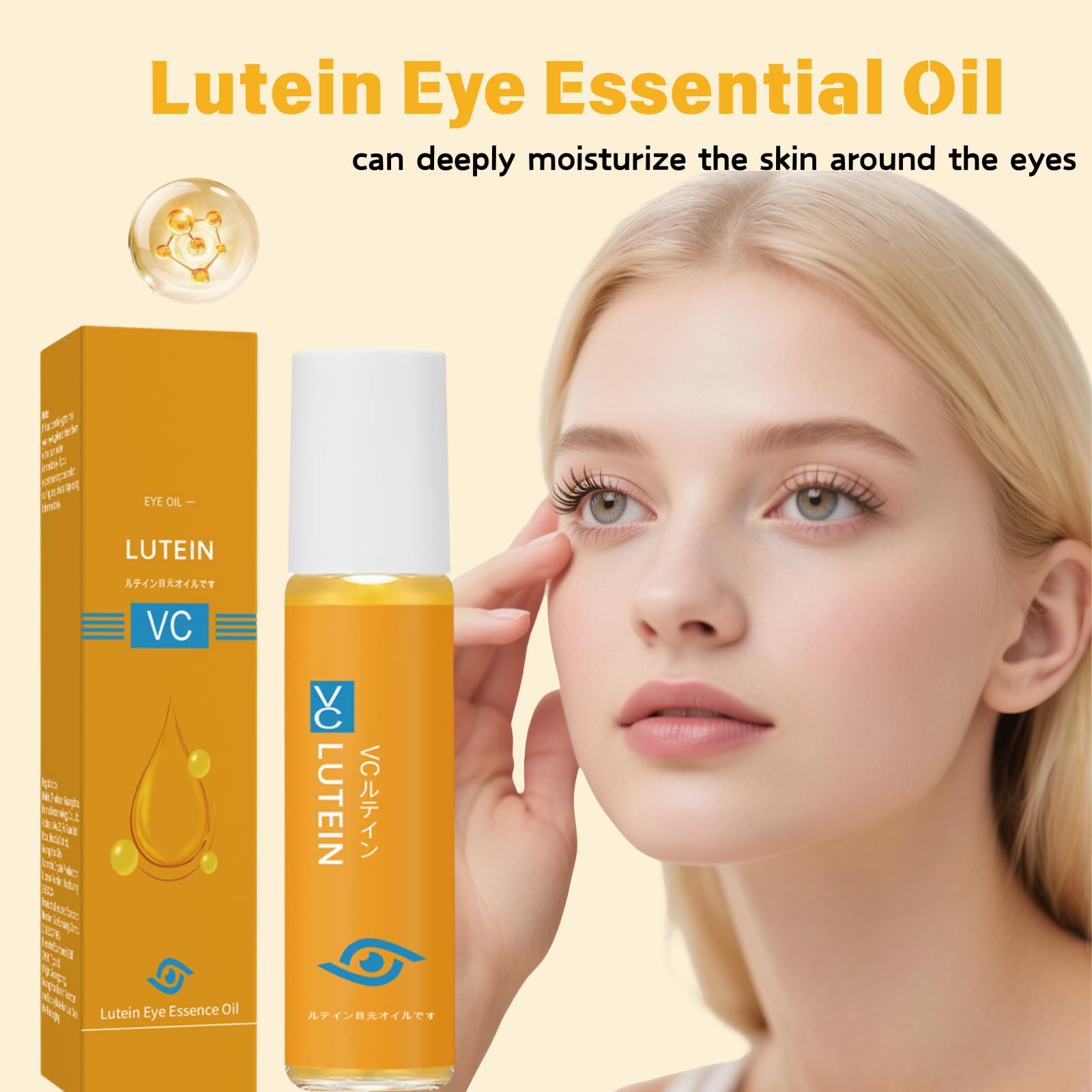 Lutein Eye Essential Oil suitable for all skin types around eye area.