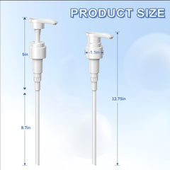 luuckeeys dispenser pump leak-proof design ensures controlled dispensing in busy bathrooms