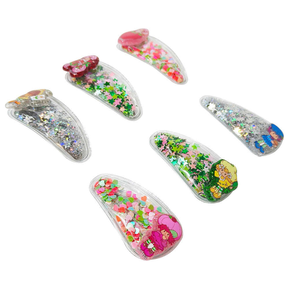LUV HER colorful hair clips for girls coordinate with outfits and occasions.
