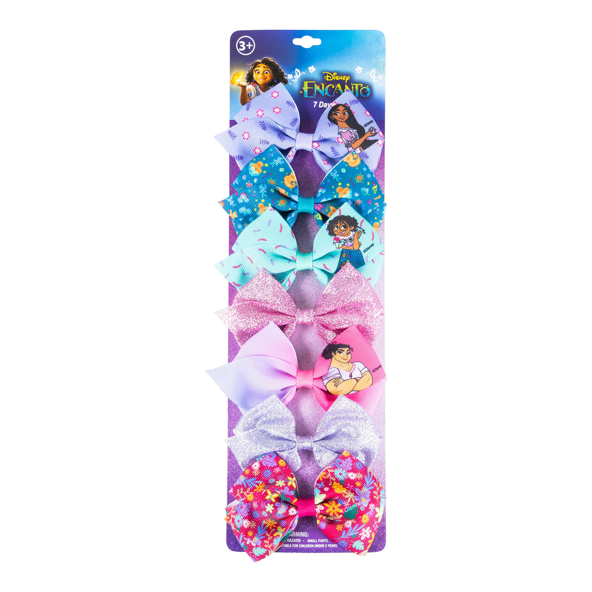 LUV HER Disney Encanto bow clip image 1 keeps hair neatly in place for school days