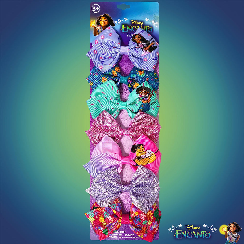 LUV HER Disney Encanto bow clip image 7 gentle edges reduce pulling during play