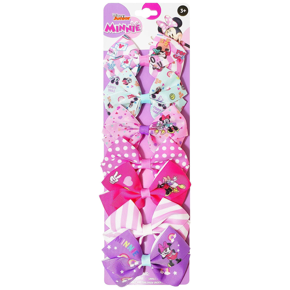 LUV HER Disney Minnie bows on card display offer vibrant colors for everyday outfits