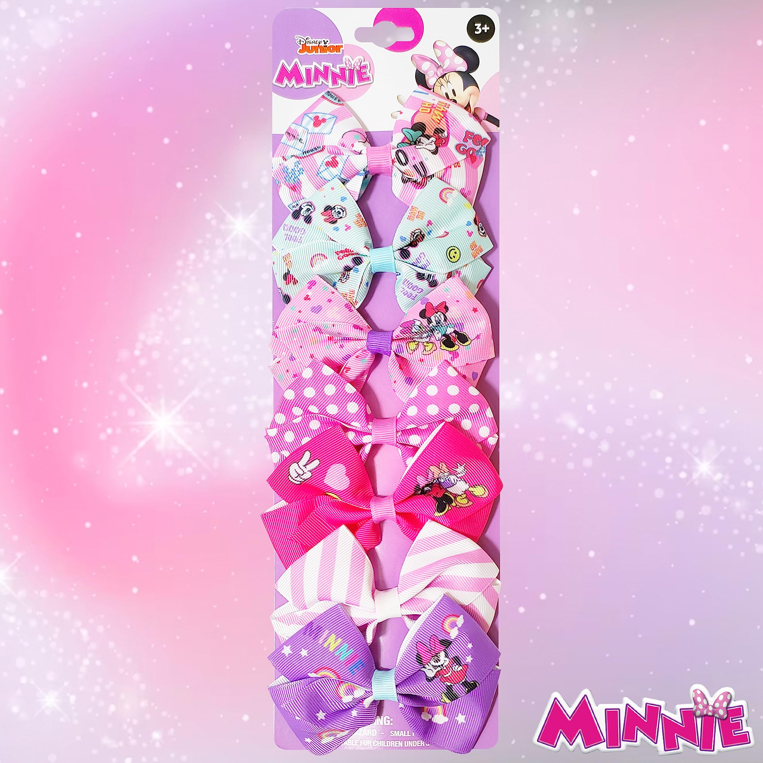 LUV HER Disney Minnie bows packaging-ready for gift-giving