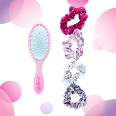 LUV HER Minnie scrunchie 3 adds playful color and a secure fit.