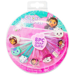 LUV HER Gabby's Dollhouse snap clips in bright multi colors for quick, cheerful styling