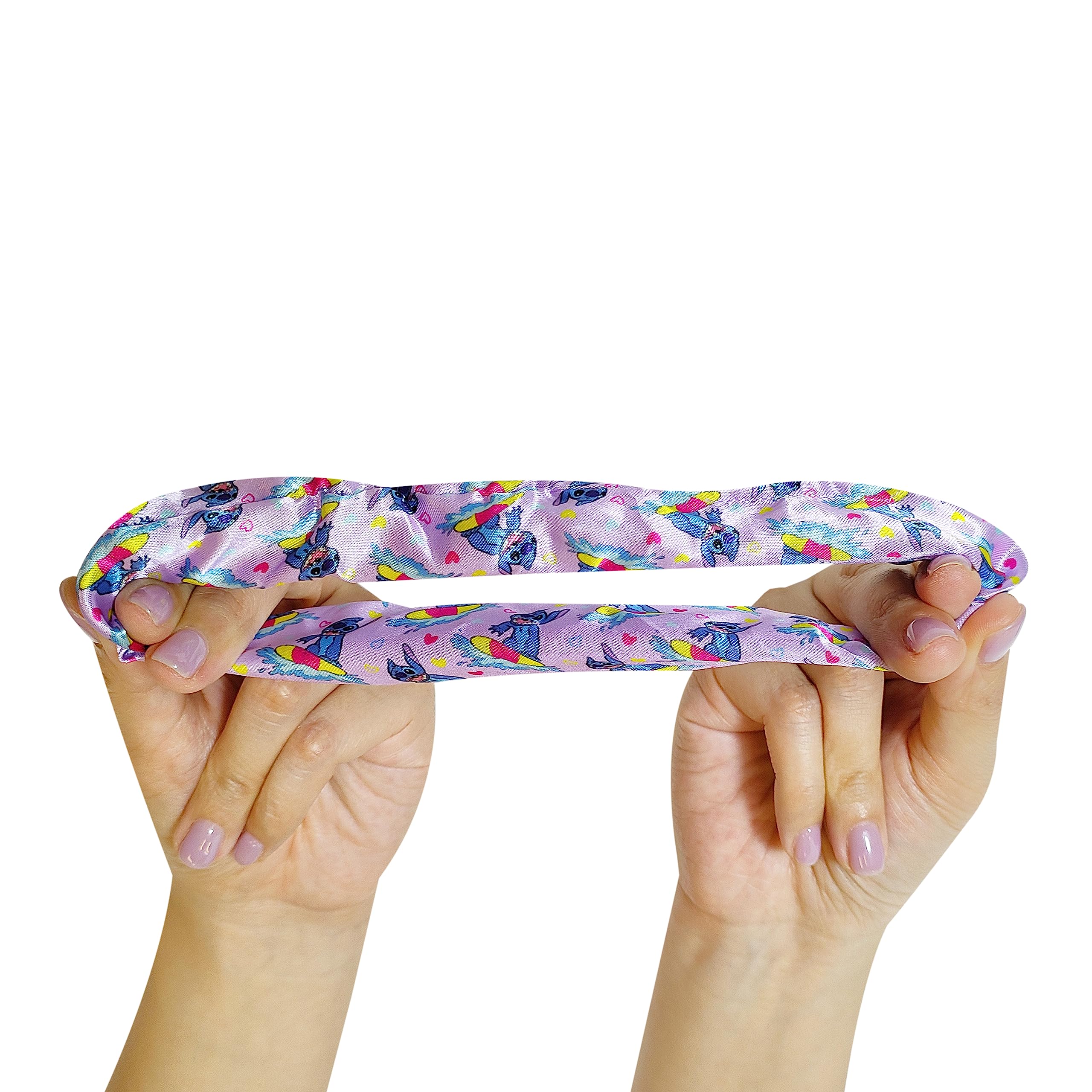 LUV HER girls hair accessories collection featuring Stitch encourages playful grooming.