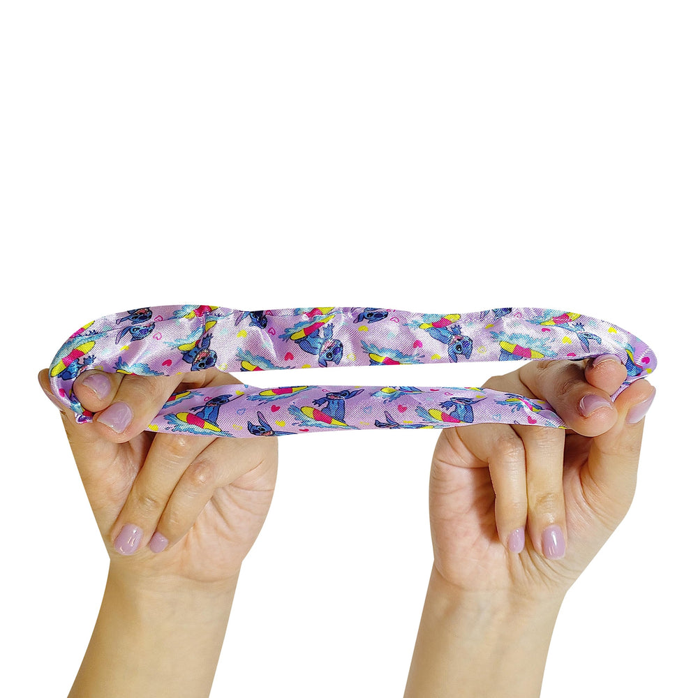 LUV HER girls hair accessories collection featuring Stitch encourages playful grooming.