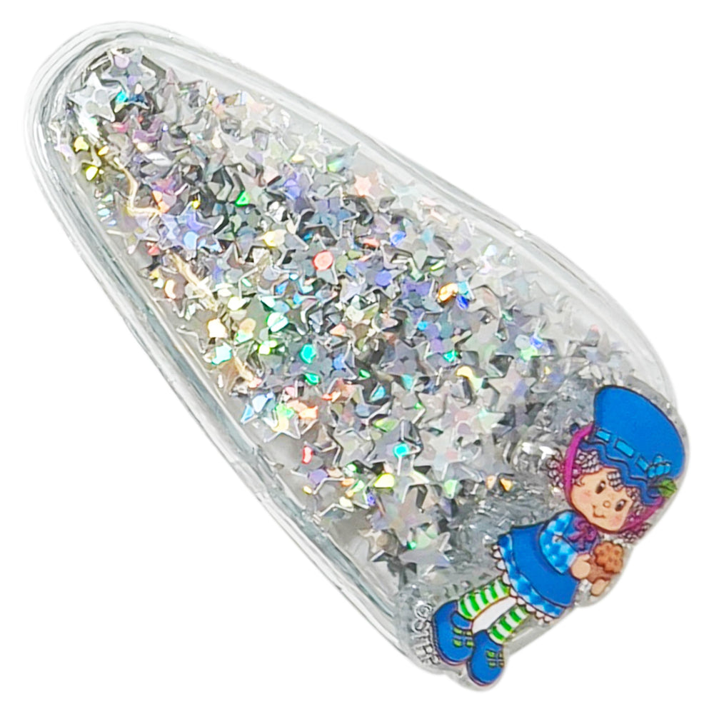 LUV HER kids hair clip multicolor fashion adds color pop to school days.