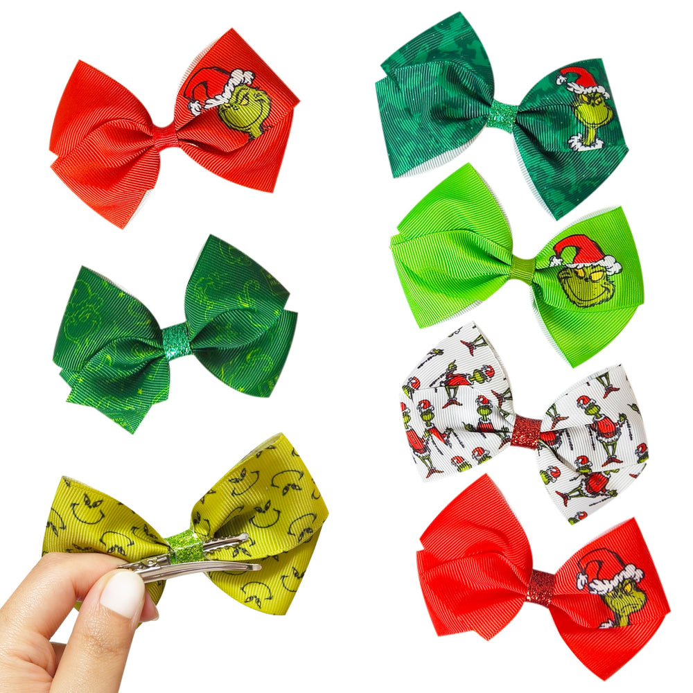 Luv Her Grinch bows packaging demonstrates protective online-ready packaging.