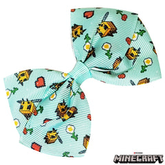 LUV HER Minecraft bows multicolor close-up showing smooth edges and color variety.