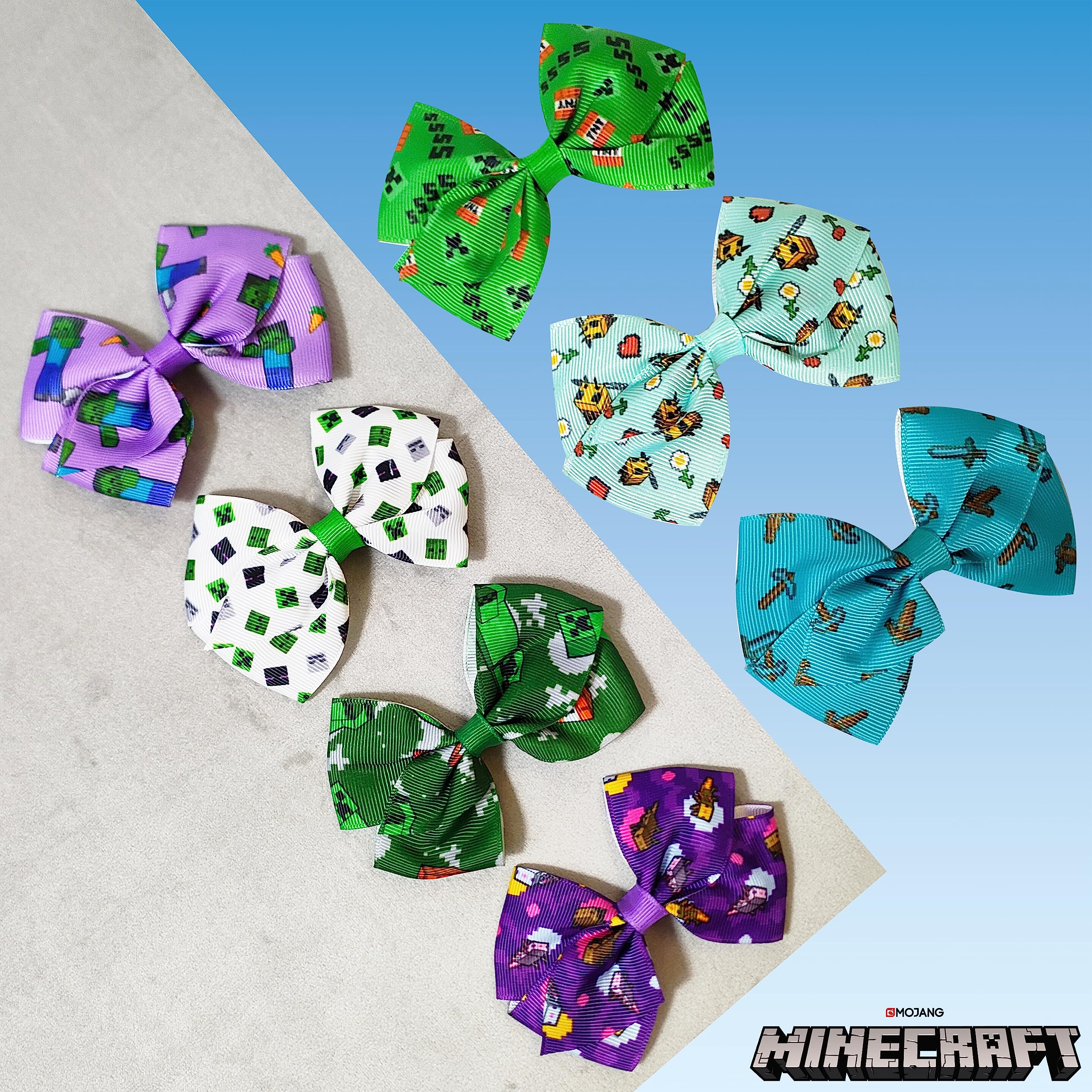 LUV HER Minecraft bows with non-slip grip and gentle edges for comfortable styling.