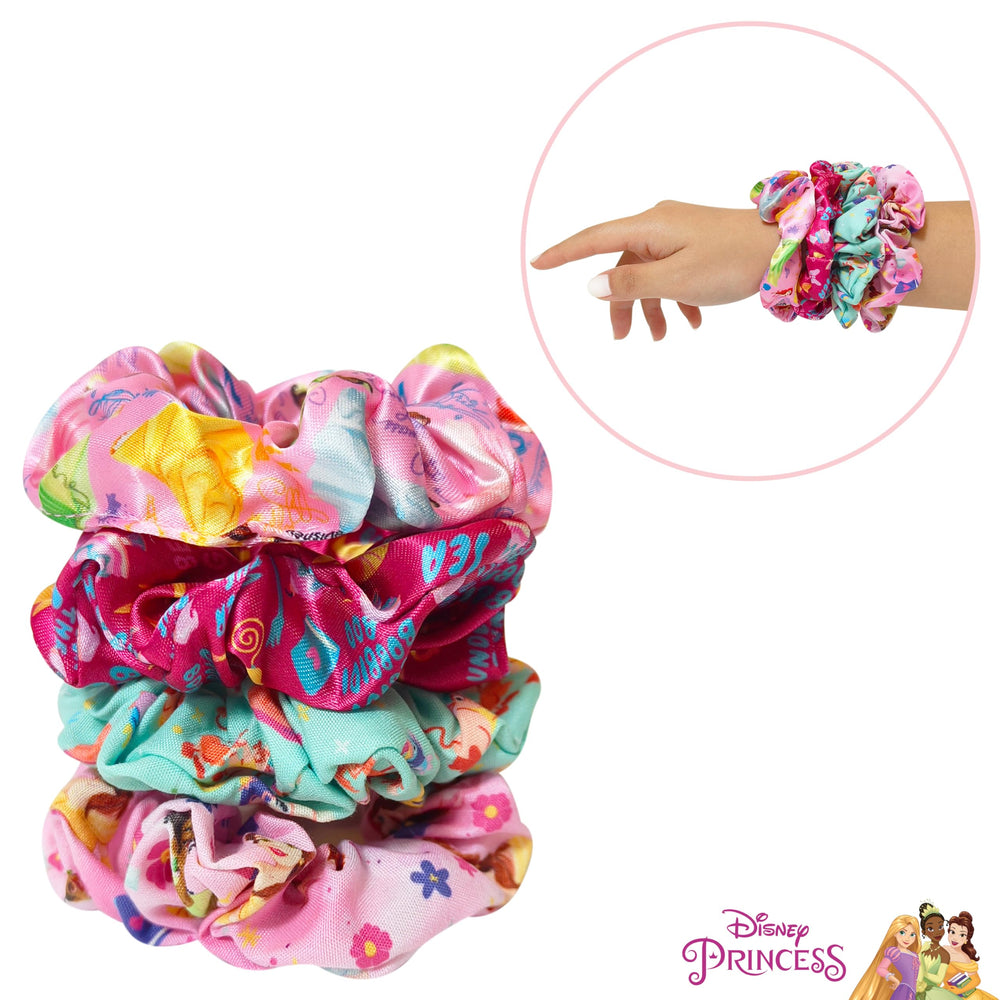 LUV HER printed scrunchies featuring favorite characters for kids' playful, easy styling.