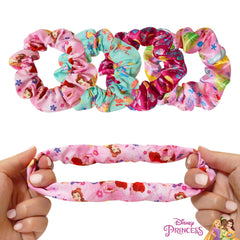 LUV HER scrunchie close-up with soft fabric highlights durable, long-lasting wear.
