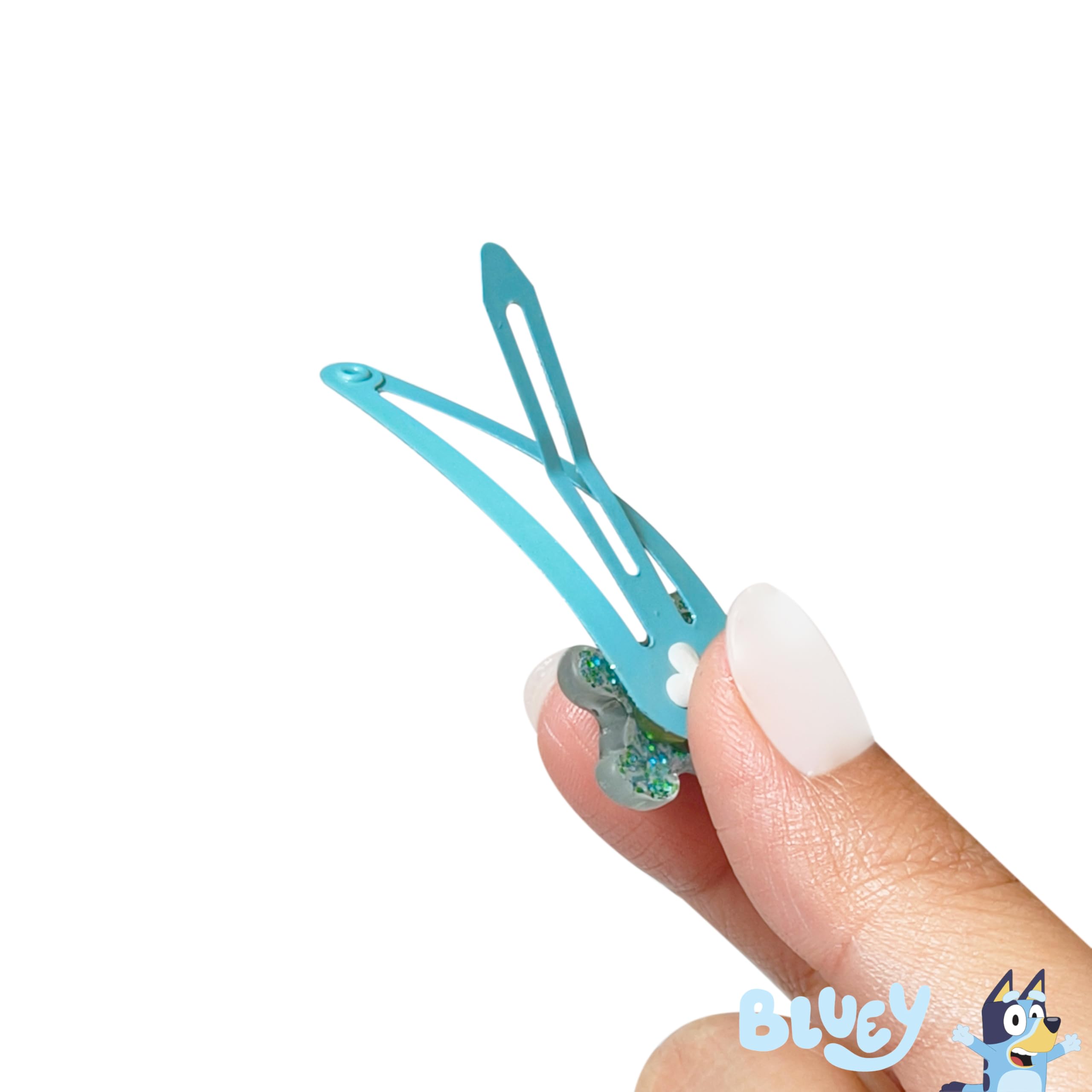 LUV HER soft-edge hair clips glide through hair with comfort.
