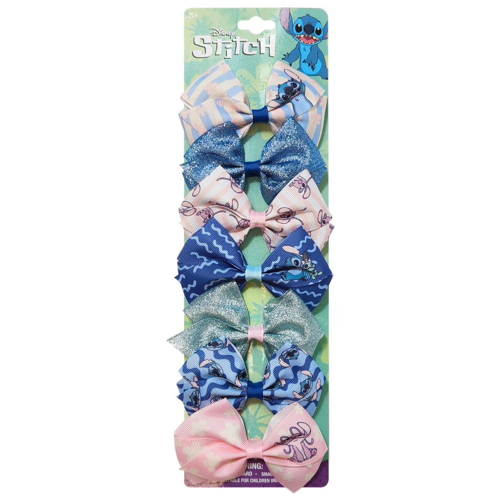 LUV HER Stitch bows on card, keeps hair neat for daily wear
