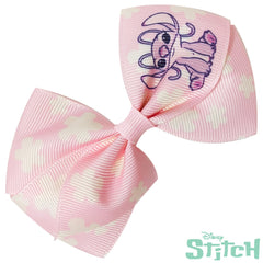 LUV HER Stitch bows with sturdy alligator clips for active kids