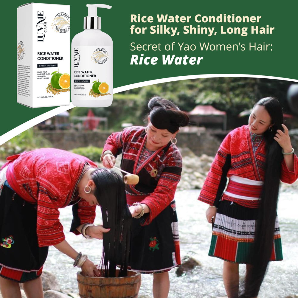 Luv Me Care conditioner lathers on wet hair for detangling and moisture.