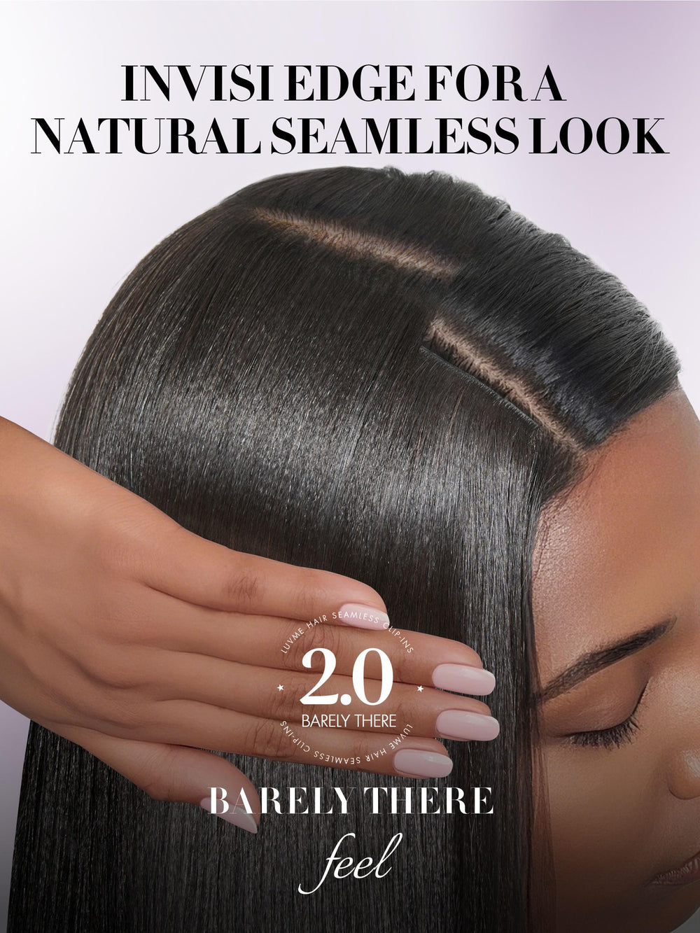 LUVME 18-inch extensions add length and volume
