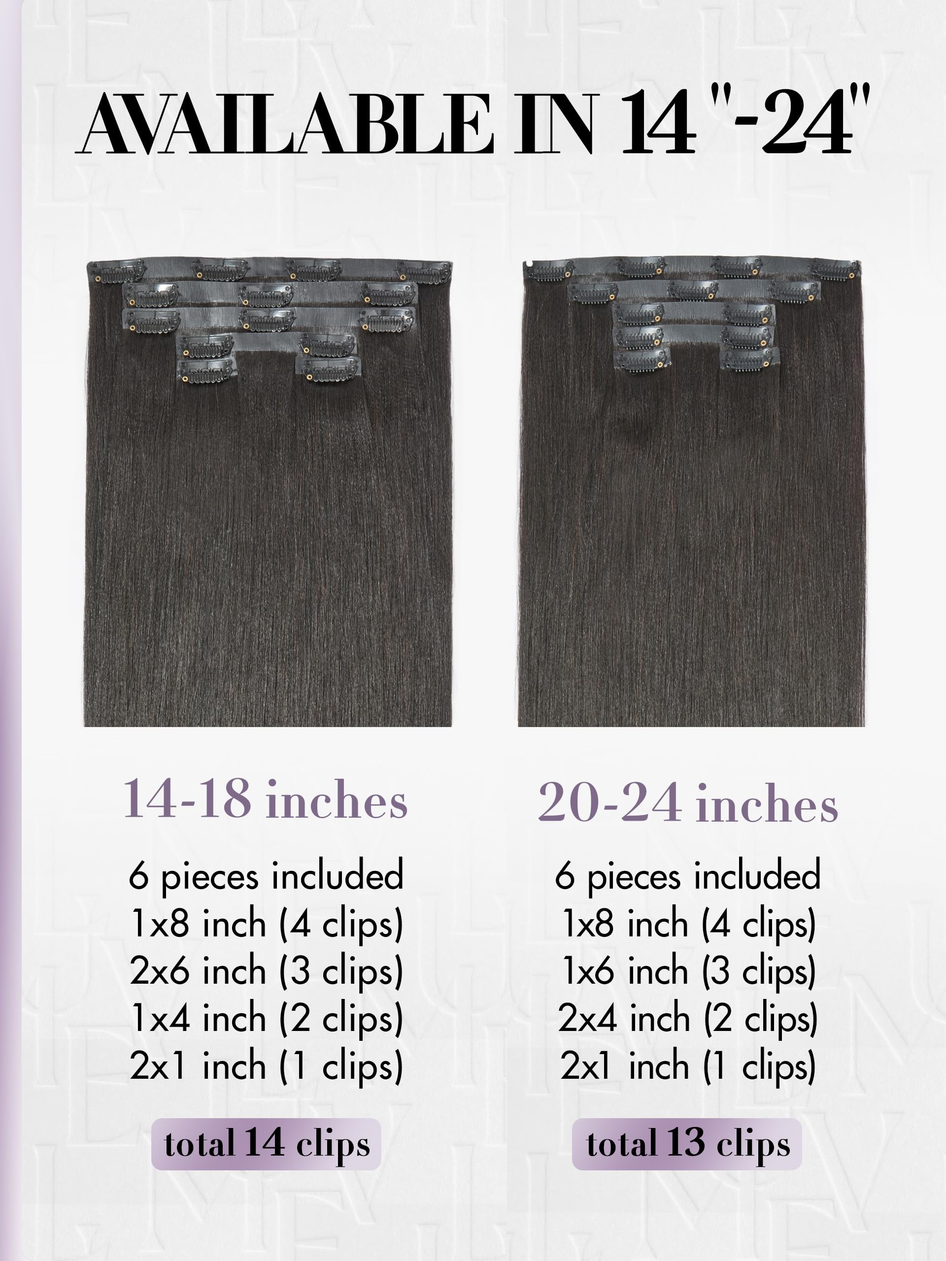 LUVME clip-ins storage keeps hair pristine between wears