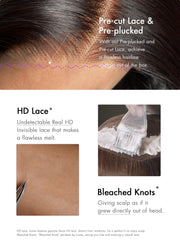 LUVME HAIR 10-inch bob-wig offers a chic, low-maintenance silhouette.