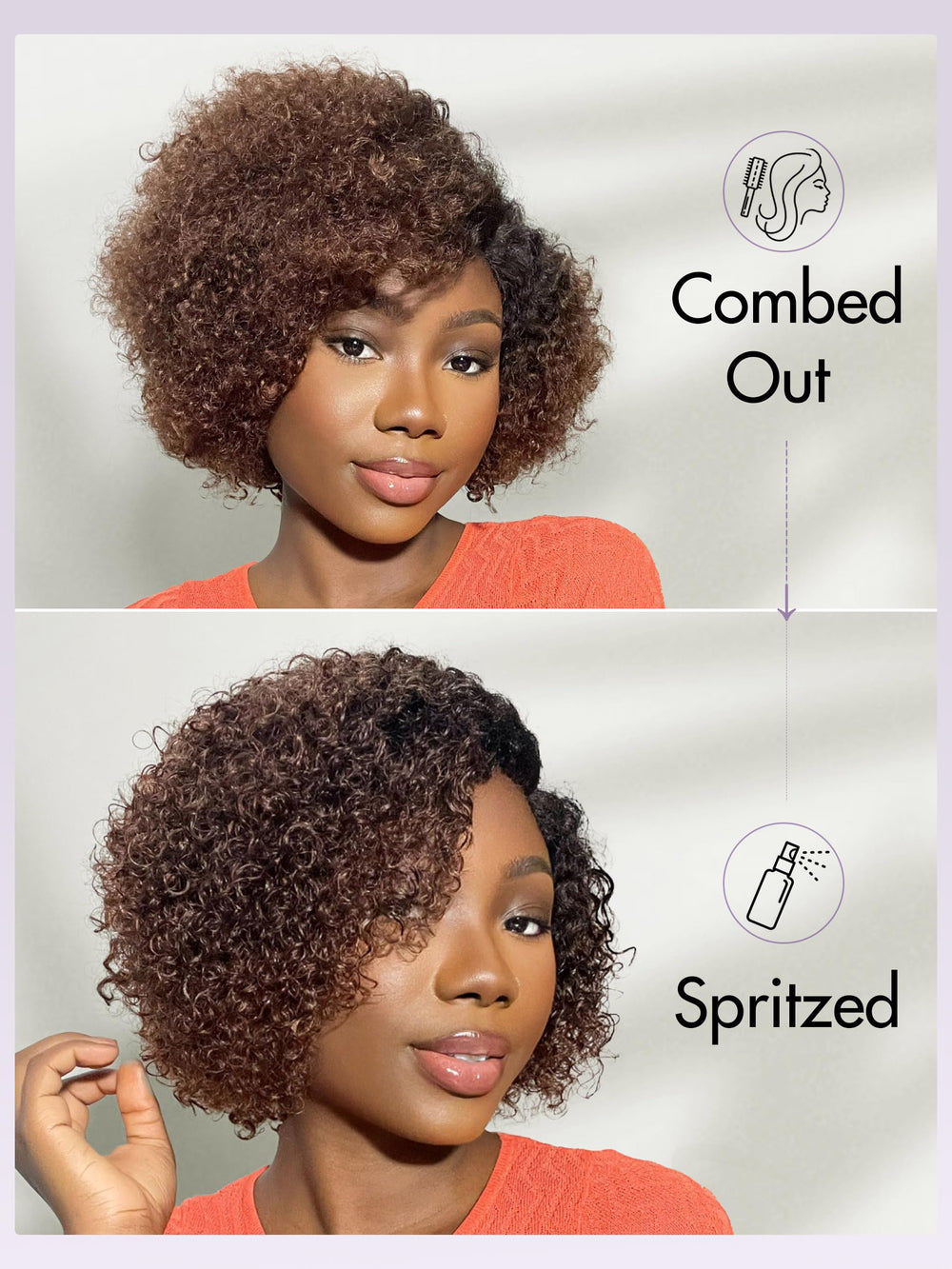 LUVME HAIR adjustable cap detail for a comfortable, secure fit