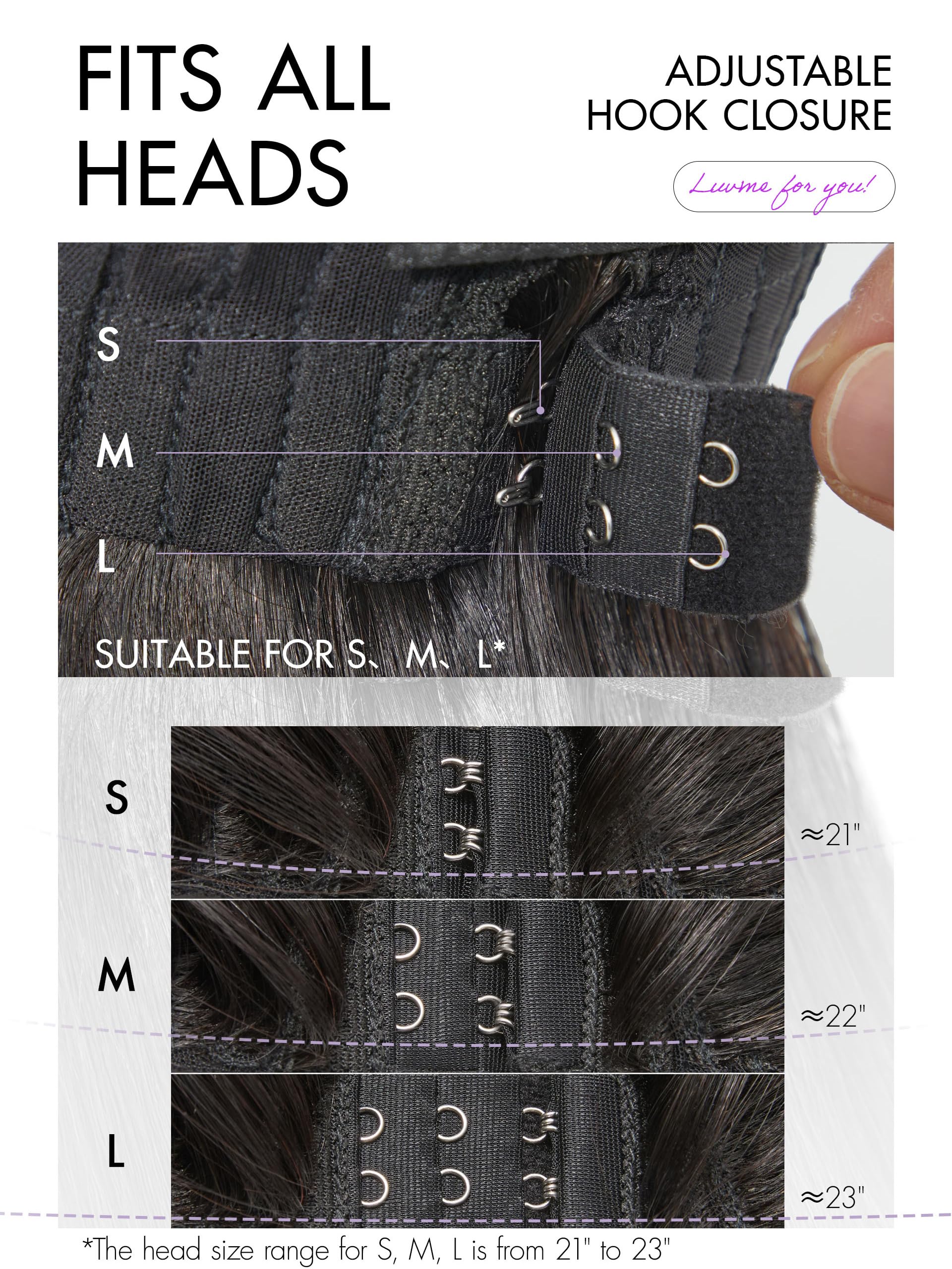 LUVME HAIR body-wave virgin hair close-up highlights natural movement and soft texture