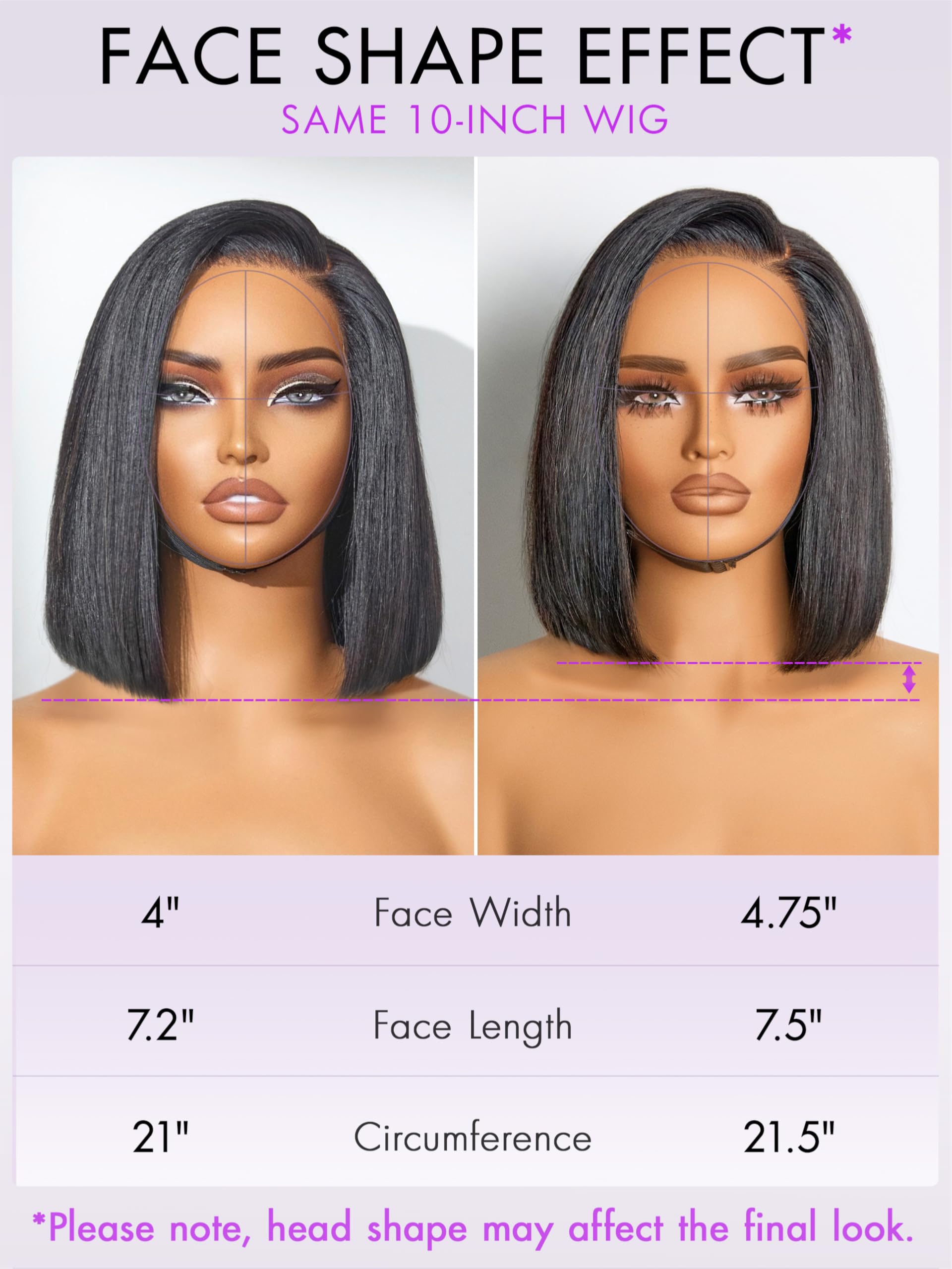 LUVME HAIR straight-bone-cut-style shows sleek, professional vibes.