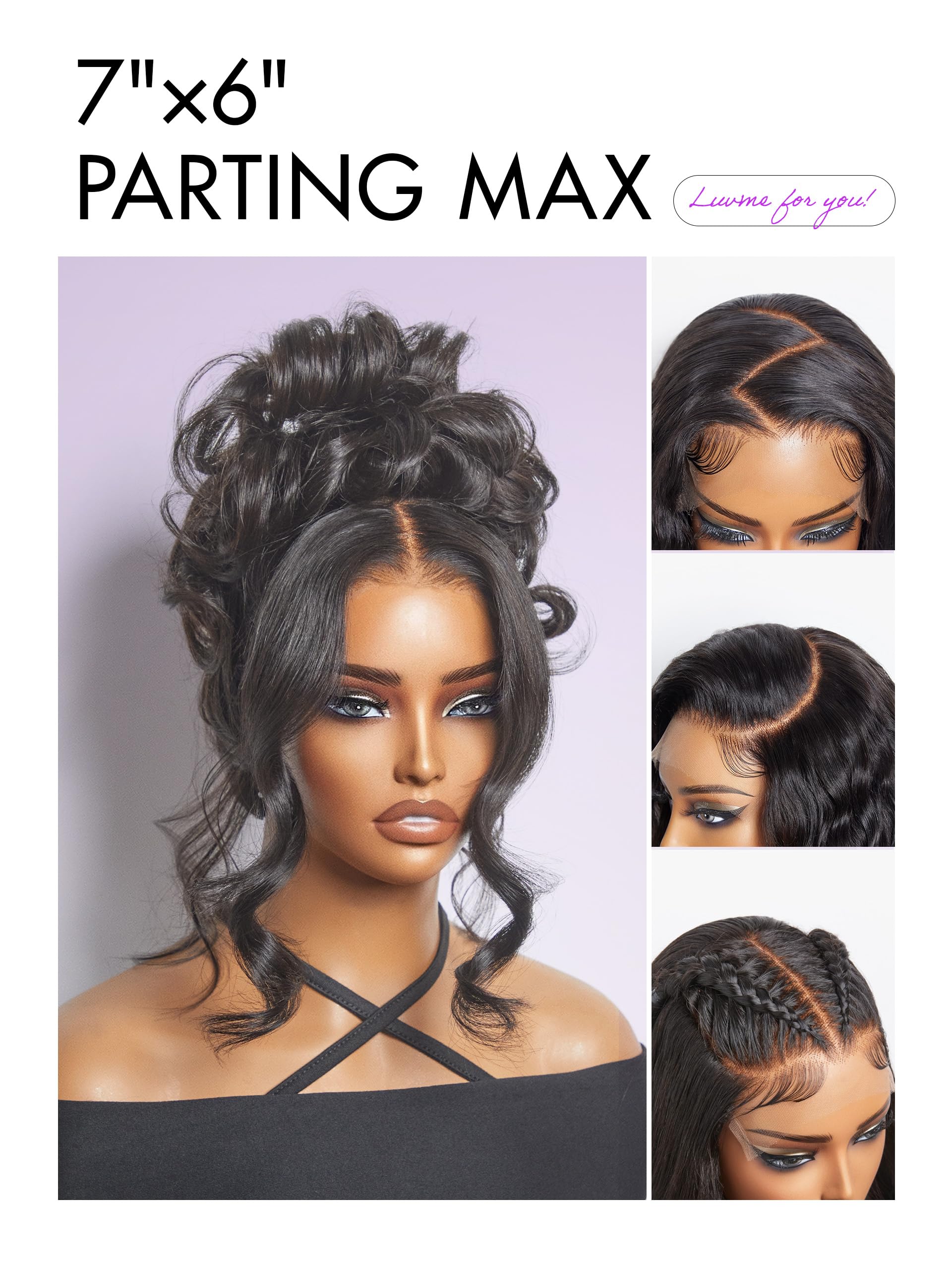LUVME HAIR trusted by 1M customers emphasizes premium virgin hair quality