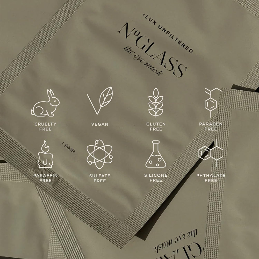 Lux Unfiltered made in Korea under-eye patches offer premium care.