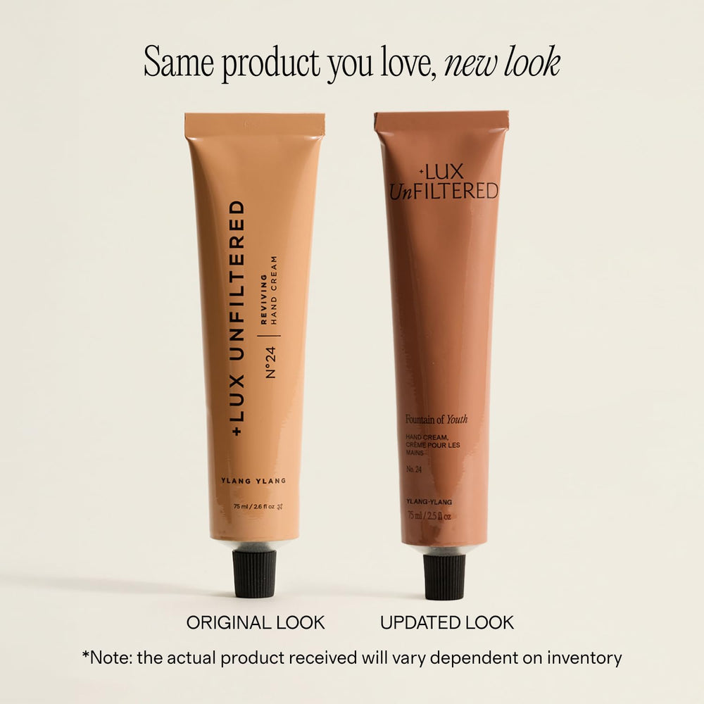 Lux Unfiltered N°24 ingredients include cocoa seed butter that hydrates skin.