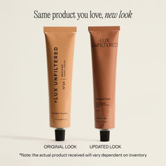 Lux Unfiltered N°24 ingredients include cocoa seed butter that hydrates skin.