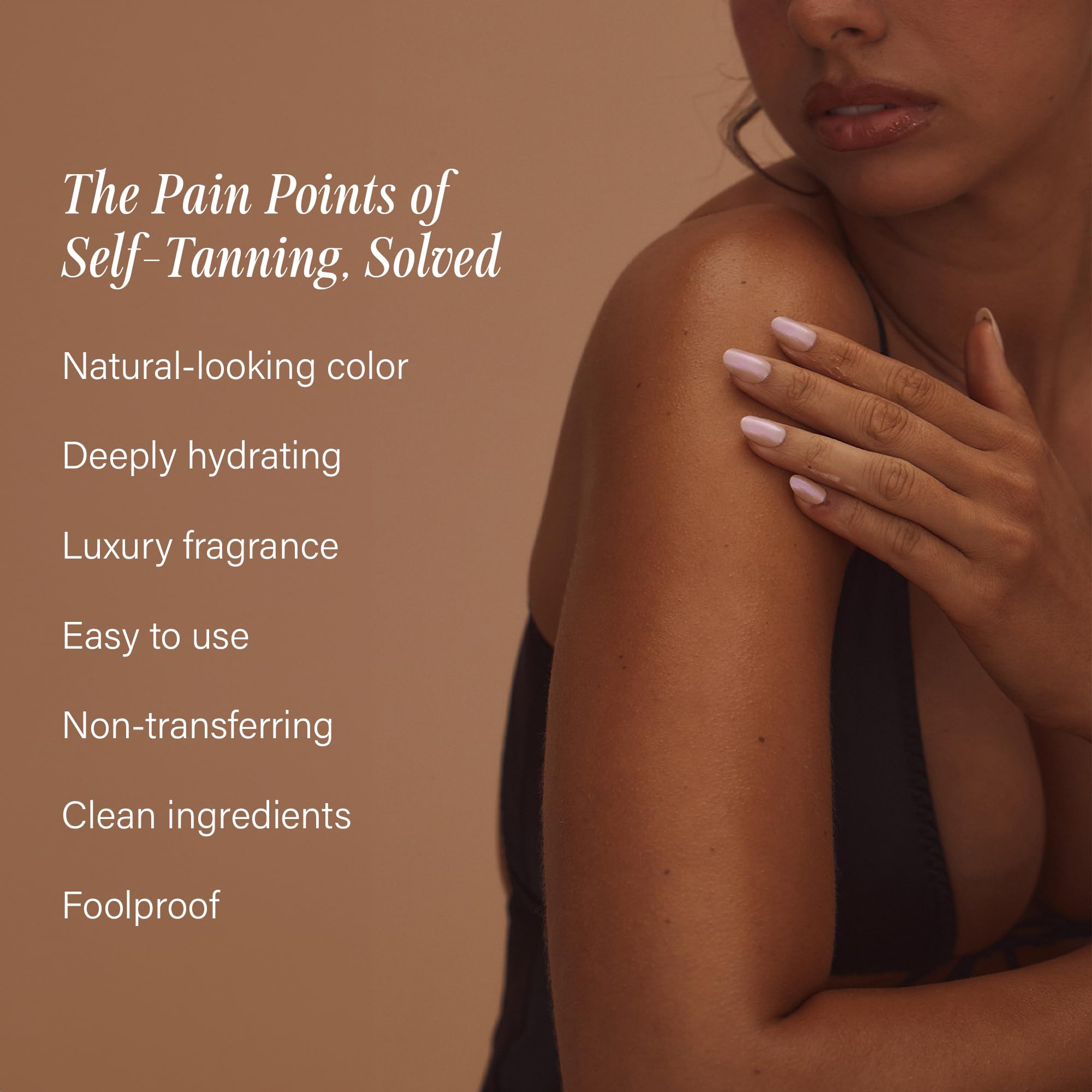 Lux Unfiltered N°32 arm shows even buildable tan
