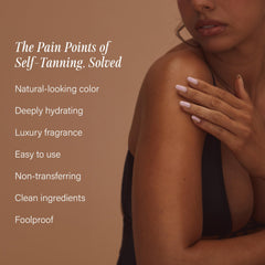Lux Unfiltered N°32 arm shows even buildable tan