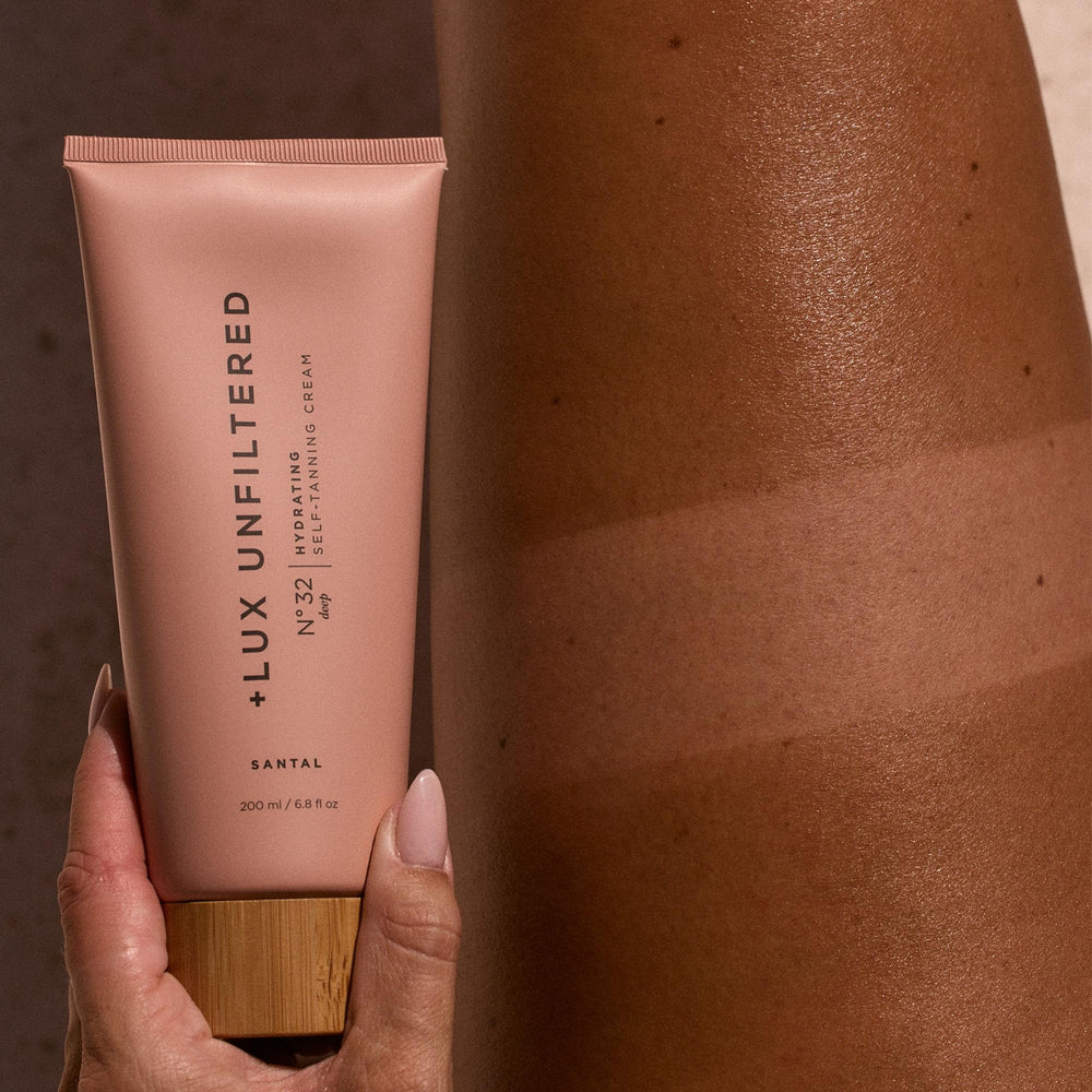 Lux Unfiltered N°32 hydrating formula texture with shea butter and squalane