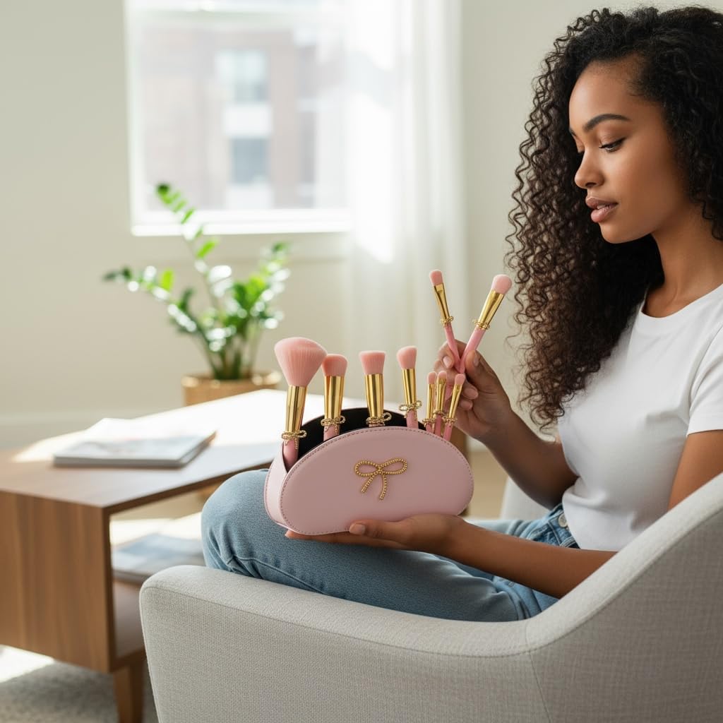 Luxape Bow Contour Brush for precise shaping