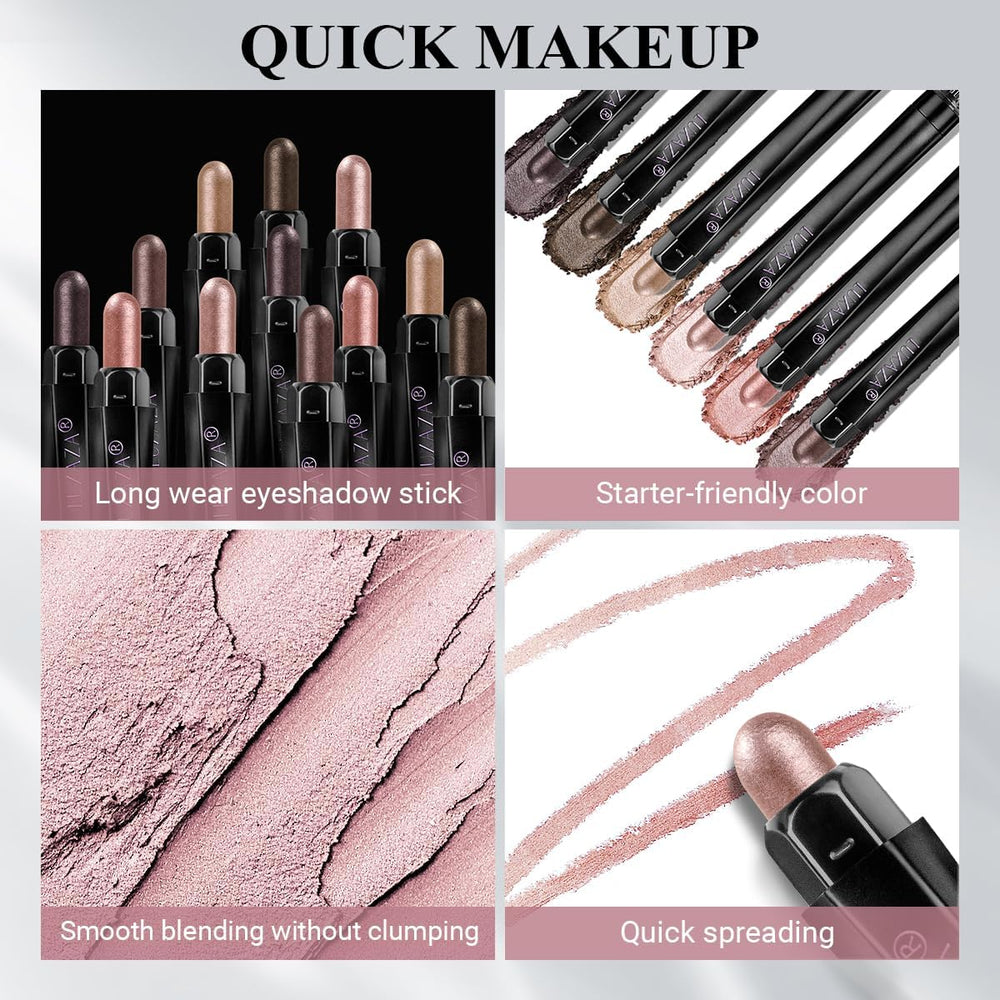 Long-lasting waterproof formula keeps color vibrant through sweat and heat.