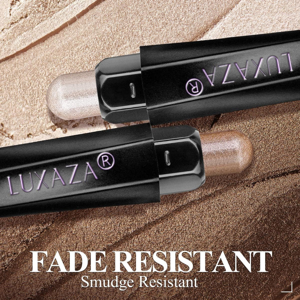LUXAZA Eyeshadow Stick durable wear stays put from day to night.