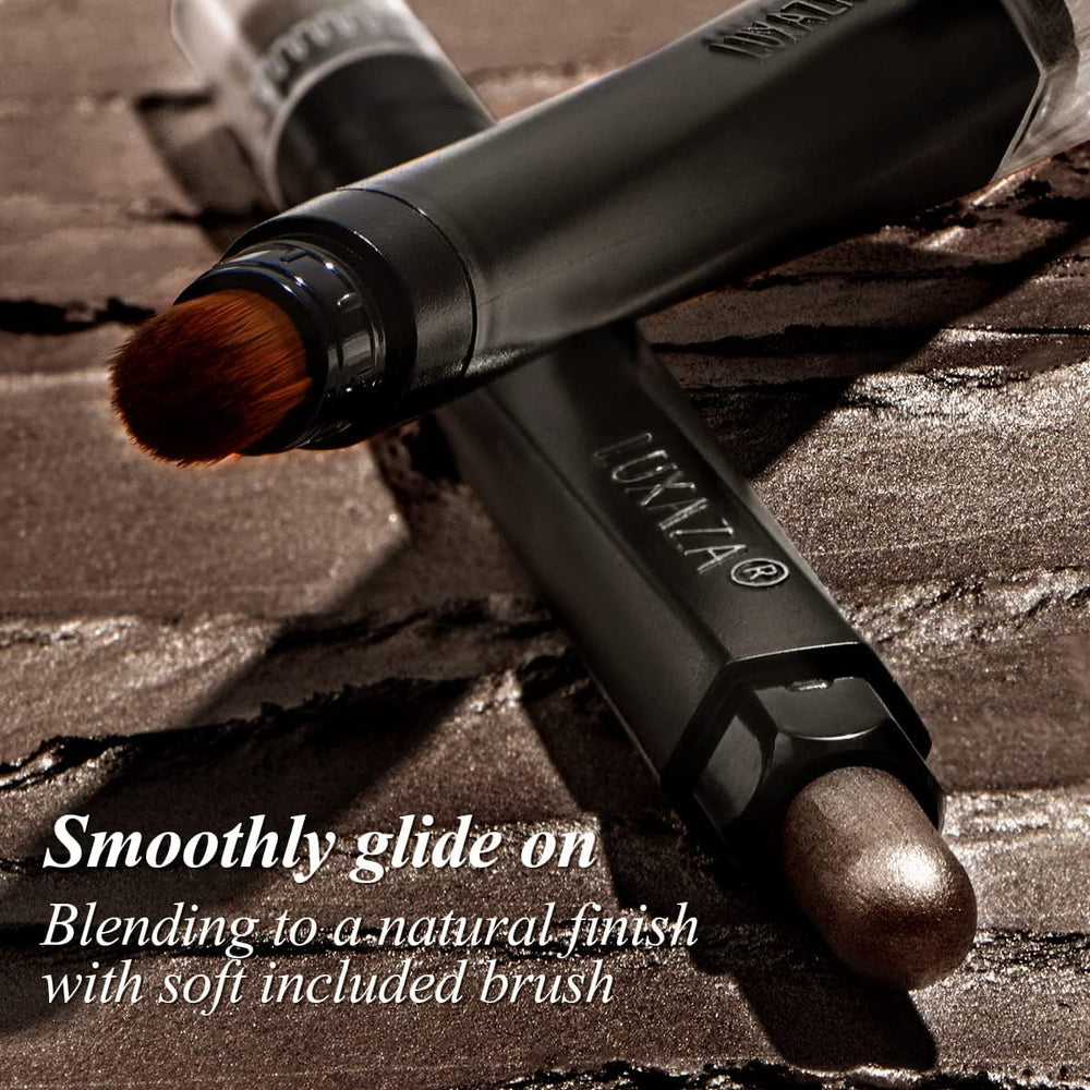 Luxaza long-lasting waterproof eyeshadow stick endures sweat and heat.