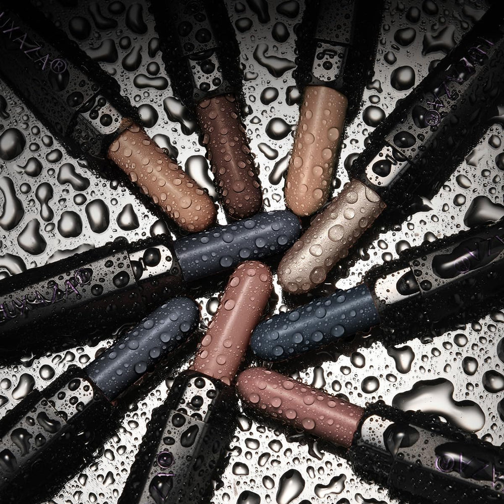 LUXAZA PRO 6pc set in makeup bag ready for neutrals