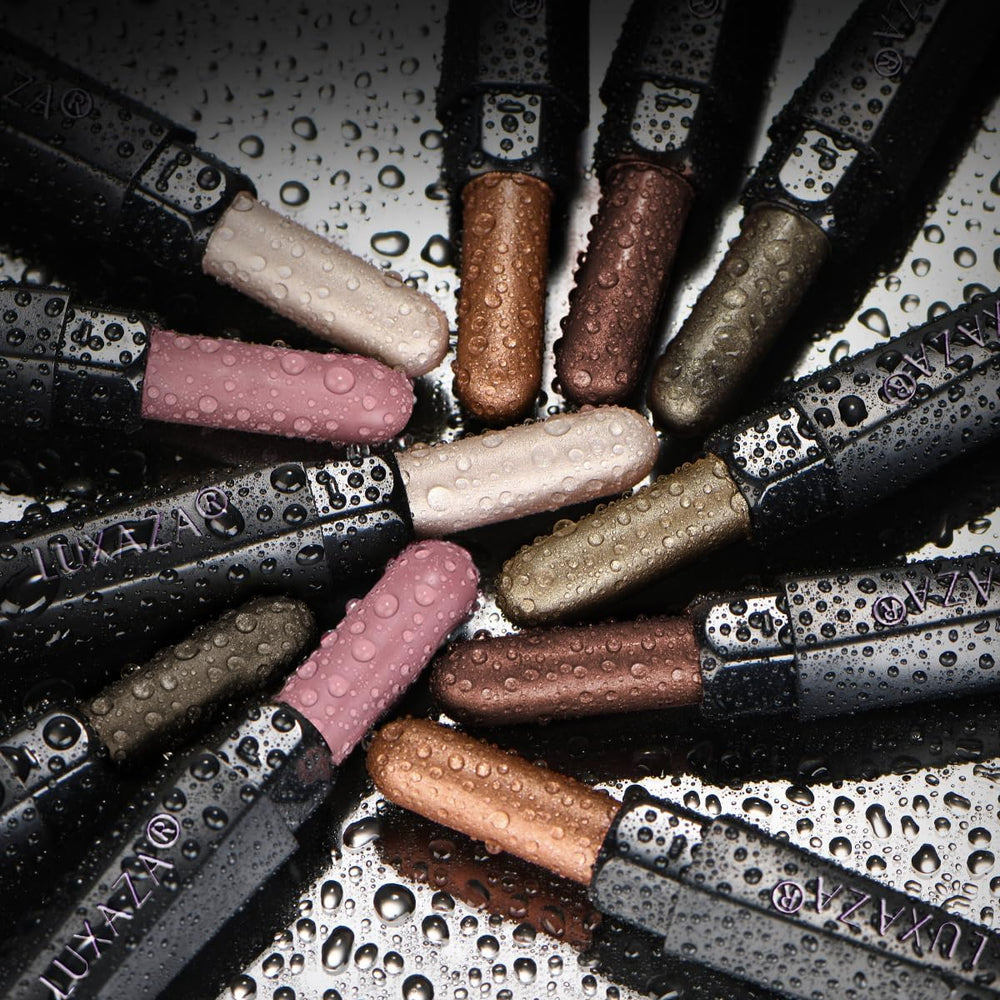 LUXAZA PRO Brown Neutral Eyeshadow Stick even-pigmented colors suit diverse skin tones.