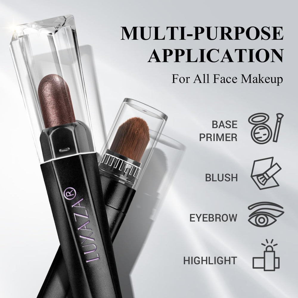 LUXAZA PRO easy-glide eyeshadow pencil supports quick blends