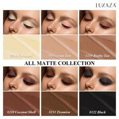 LUXAZA PRO hexagonal tube design ergonomic grip during makeup application