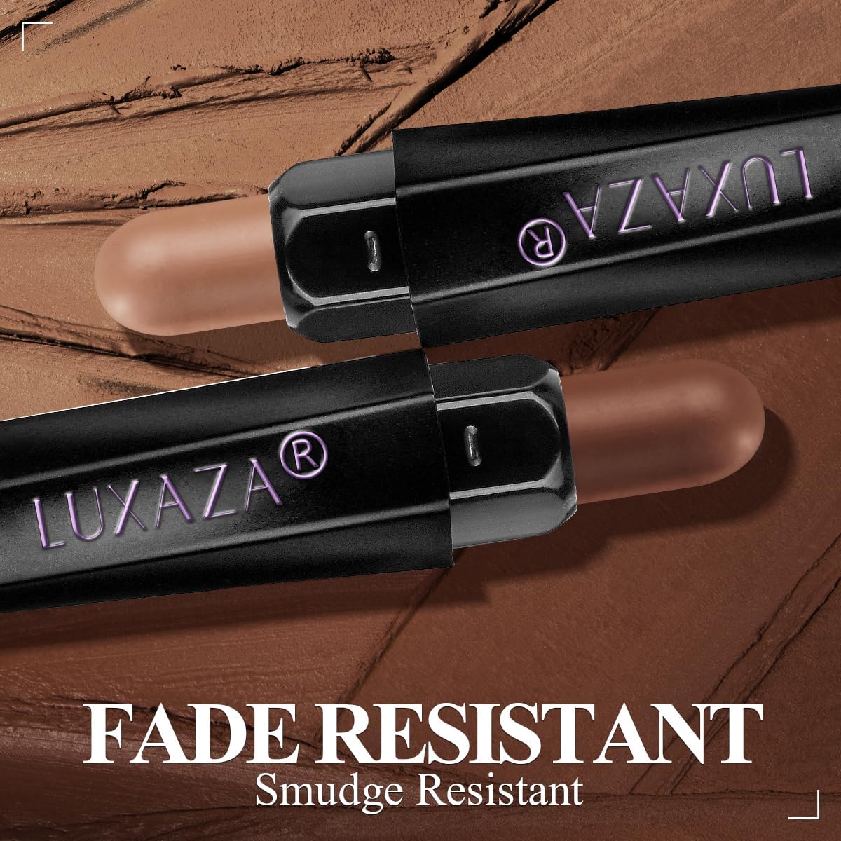 LUXAZA PRO long-wear formula lasts 10–12 hours for day-to-night looks
