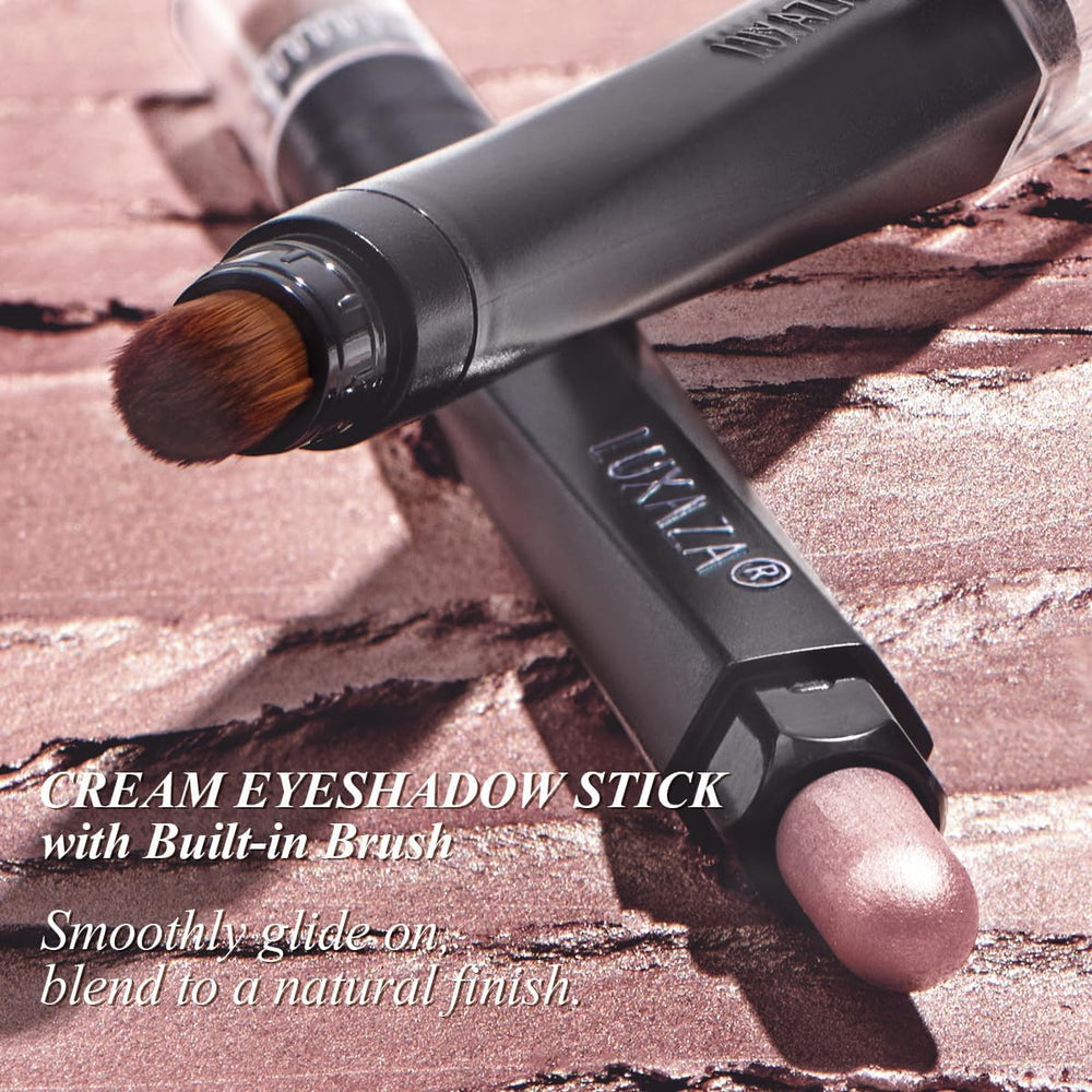 LUXAZA PRO long-wear swatch demonstrates 10–12 hour wear