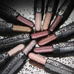 LUXAZA PRO metallic bronze smoky liner close-up for bold looks